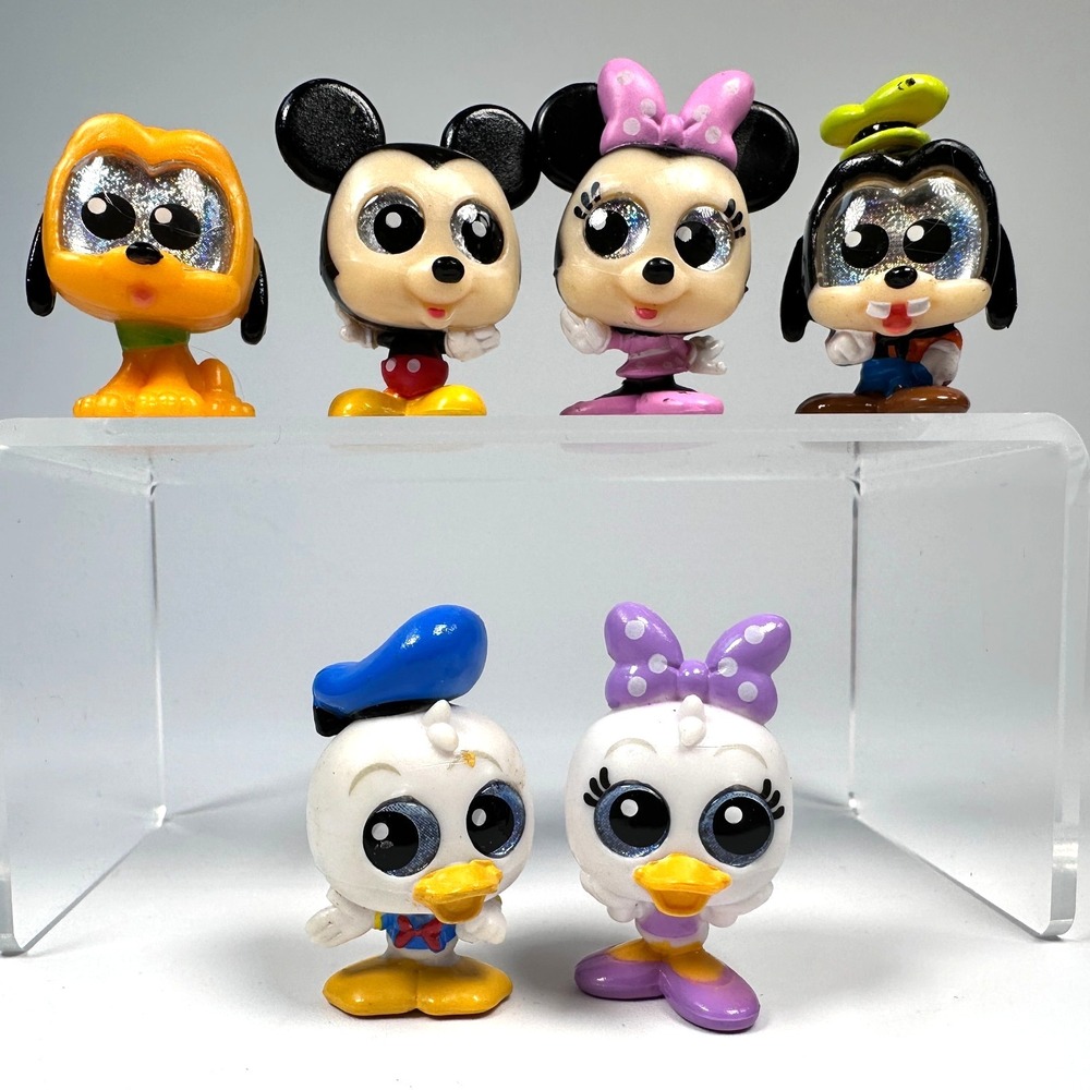 Disney Doorables MICKEY AND FRIENDS Series 4 Complete Set of6 ULTRA RARE BOOKLET